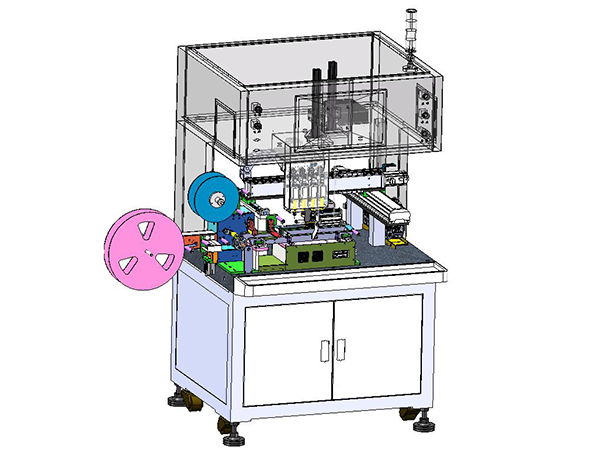 四头视觉贴标机
